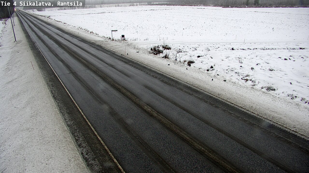 Weather Camera Image Väg 4 Siikalatva, Rantsila, Siikalatva, Pohjois-Pohjanmaa