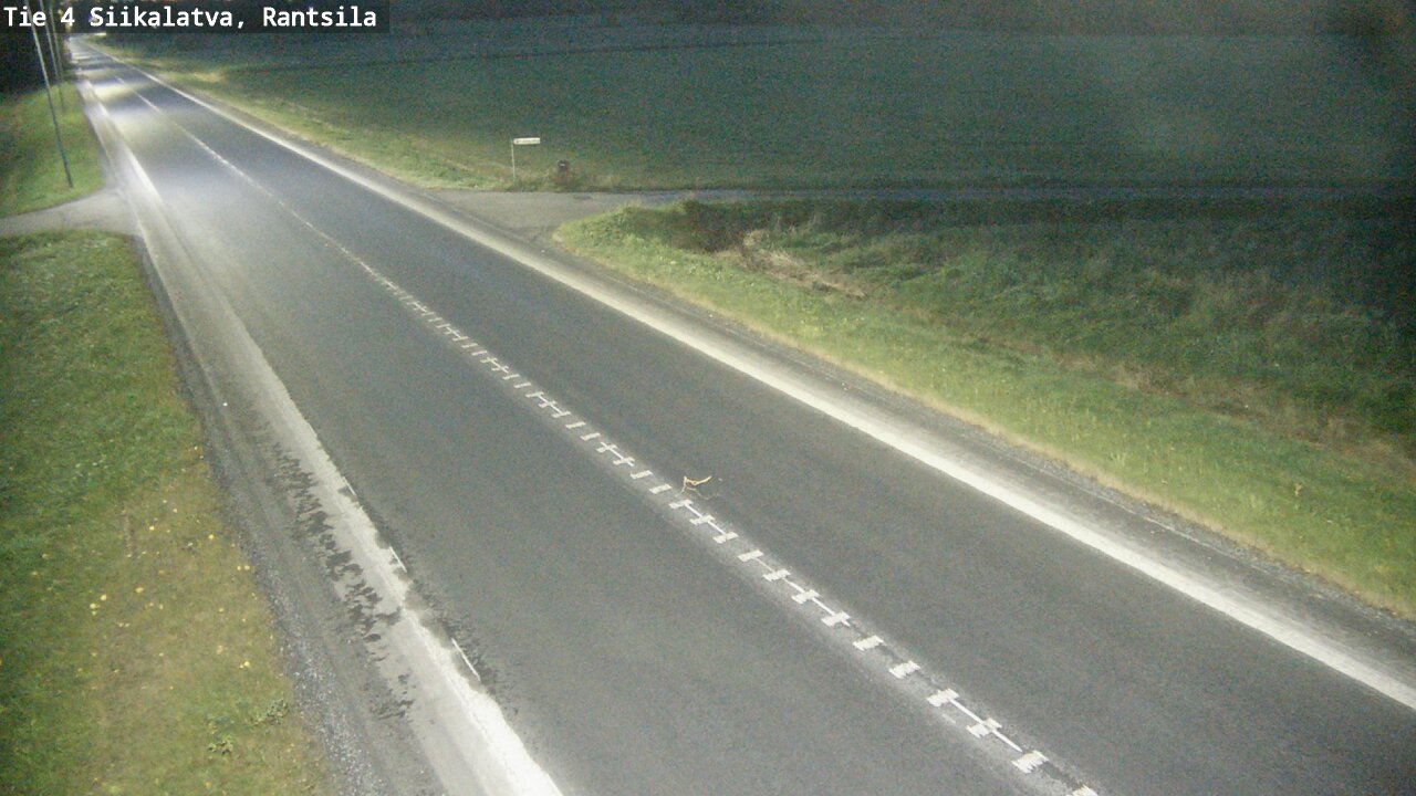Weather Camera Image Road 4 Siikalatva, Rantsila, Siikalatva, Pohjois-Pohjanmaa