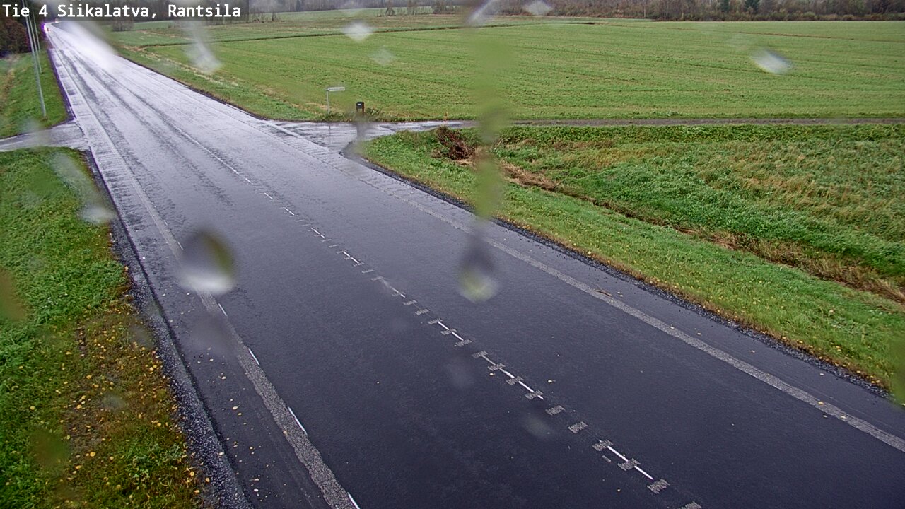 Weather Camera Image Väg 4 Siikalatva, Rantsila, Siikalatva, Pohjois-Pohjanmaa