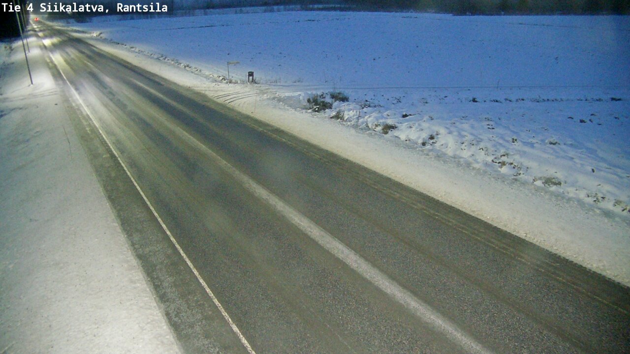 Weather Camera Image Road 4 Siikalatva, Rantsila, Siikalatva, Pohjois-Pohjanmaa