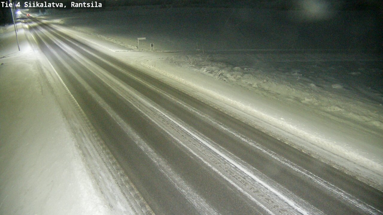 Weather Camera Image Road 4 Siikalatva, Rantsila, Siikalatva, Pohjois-Pohjanmaa