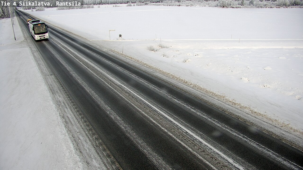 Weather Camera Image Road 4 Siikalatva, Rantsila, Siikalatva, Pohjois-Pohjanmaa
