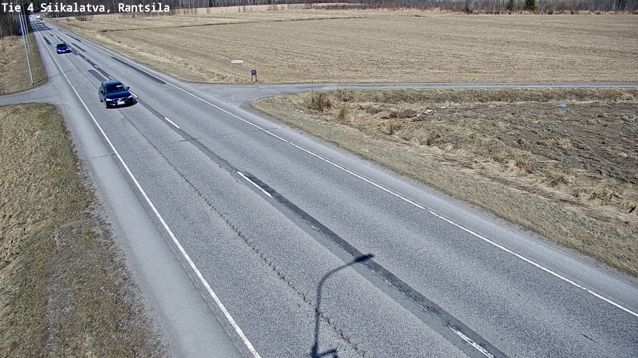 Weather Camera Image Road 4 Siikalatva, Rantsila, Siikalatva, Pohjois-Pohjanmaa