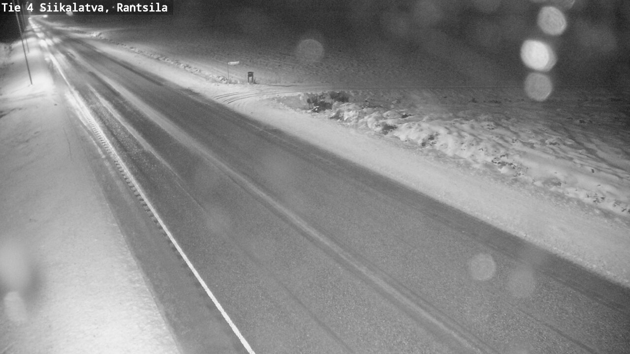 Weather Camera Image Väg 4 Siikalatva, Rantsila, Siikalatva, Pohjois-Pohjanmaa