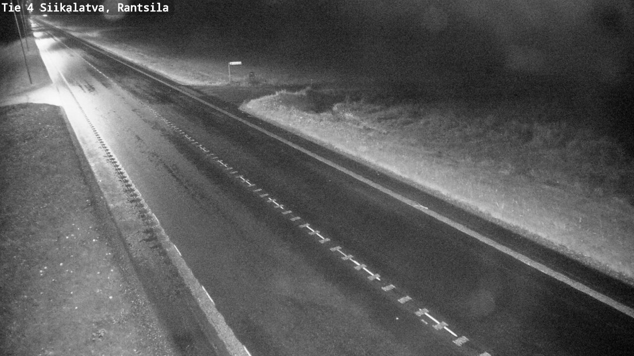 Weather Camera Image Road 4 Siikalatva, Rantsila, Siikalatva, Pohjois-Pohjanmaa