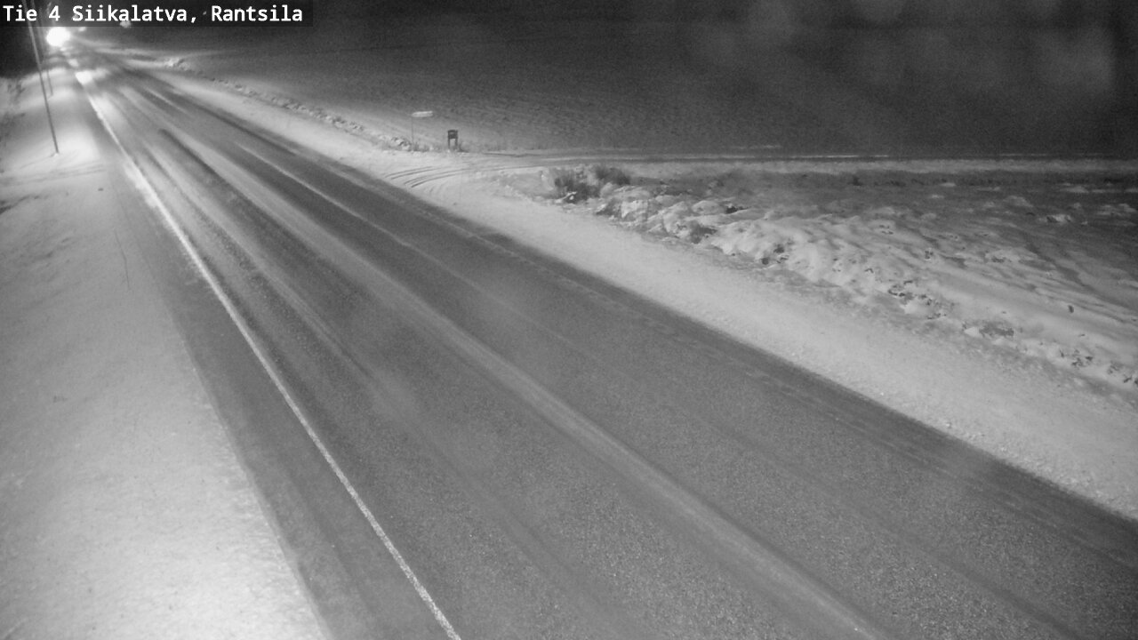 Weather Camera Image Road 4 Siikalatva, Rantsila, Siikalatva, Pohjois-Pohjanmaa
