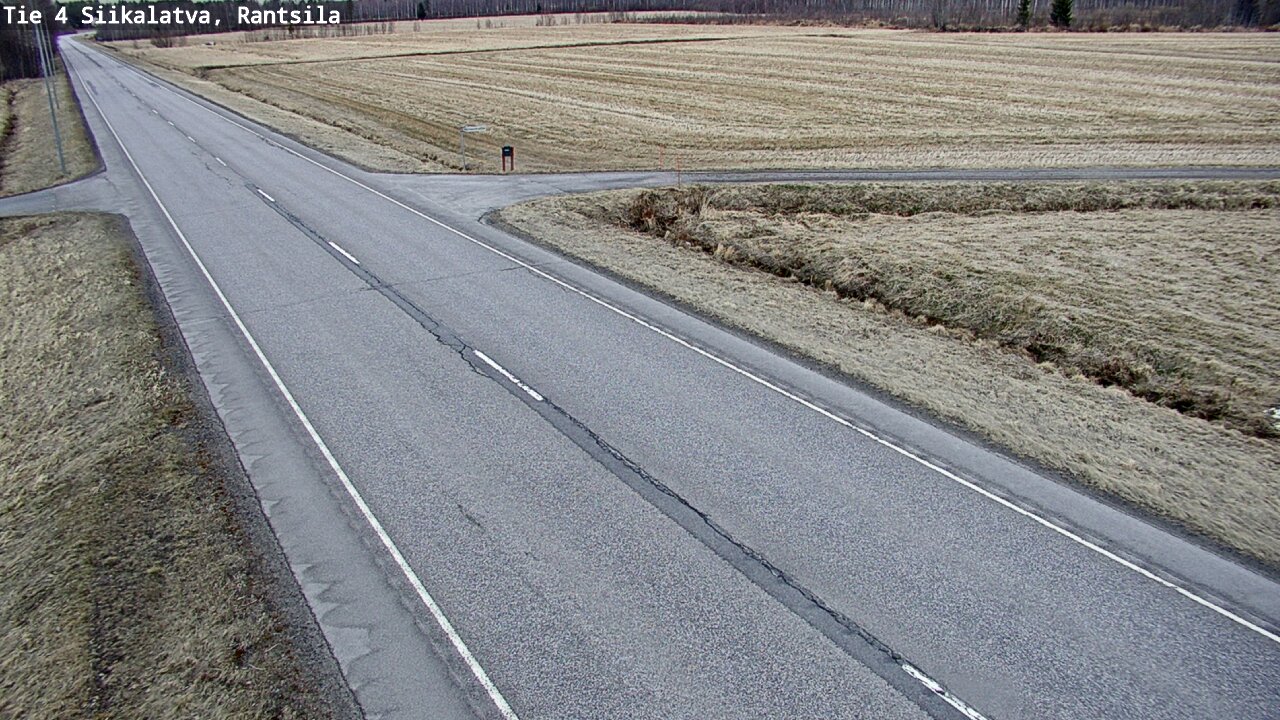 Weather Camera Image Road 4 Siikalatva, Rantsila, Siikalatva, Pohjois-Pohjanmaa