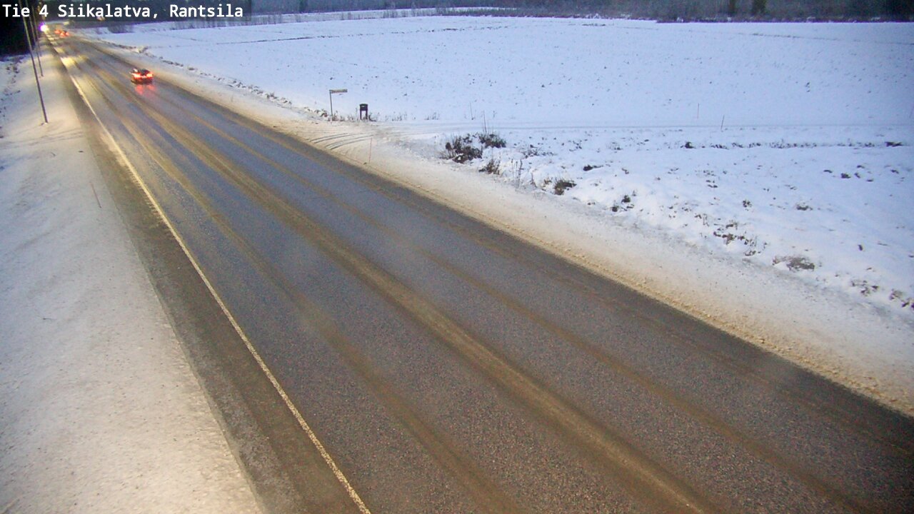 Weather Camera Image Väg 4 Siikalatva, Rantsila, Siikalatva, Pohjois-Pohjanmaa