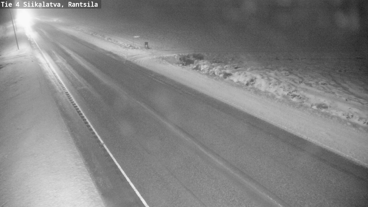 Weather Camera Image Väg 4 Siikalatva, Rantsila, Siikalatva, Pohjois-Pohjanmaa