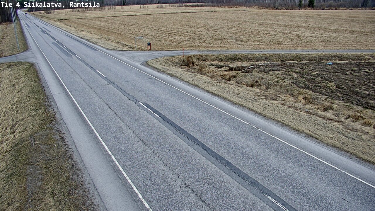 Weather Camera Image Road 4 Siikalatva, Rantsila, Siikalatva, Pohjois-Pohjanmaa