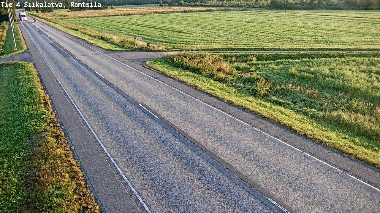 Weather Camera Image Road 4 Siikalatva, Rantsila, Siikalatva, Pohjois-Pohjanmaa