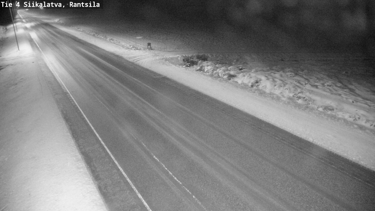 Weather Camera Image Road 4 Siikalatva, Rantsila, Siikalatva, Pohjois-Pohjanmaa