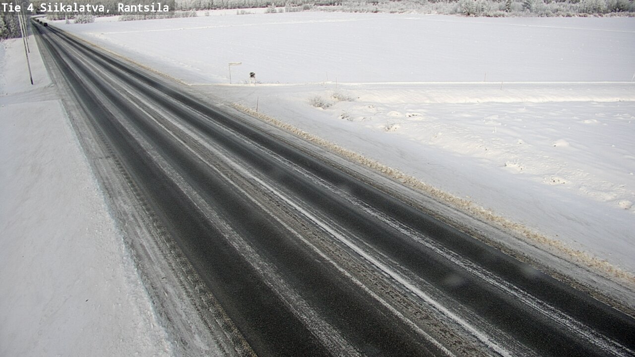 Weather Camera Image Road 4 Siikalatva, Rantsila, Siikalatva, Pohjois-Pohjanmaa