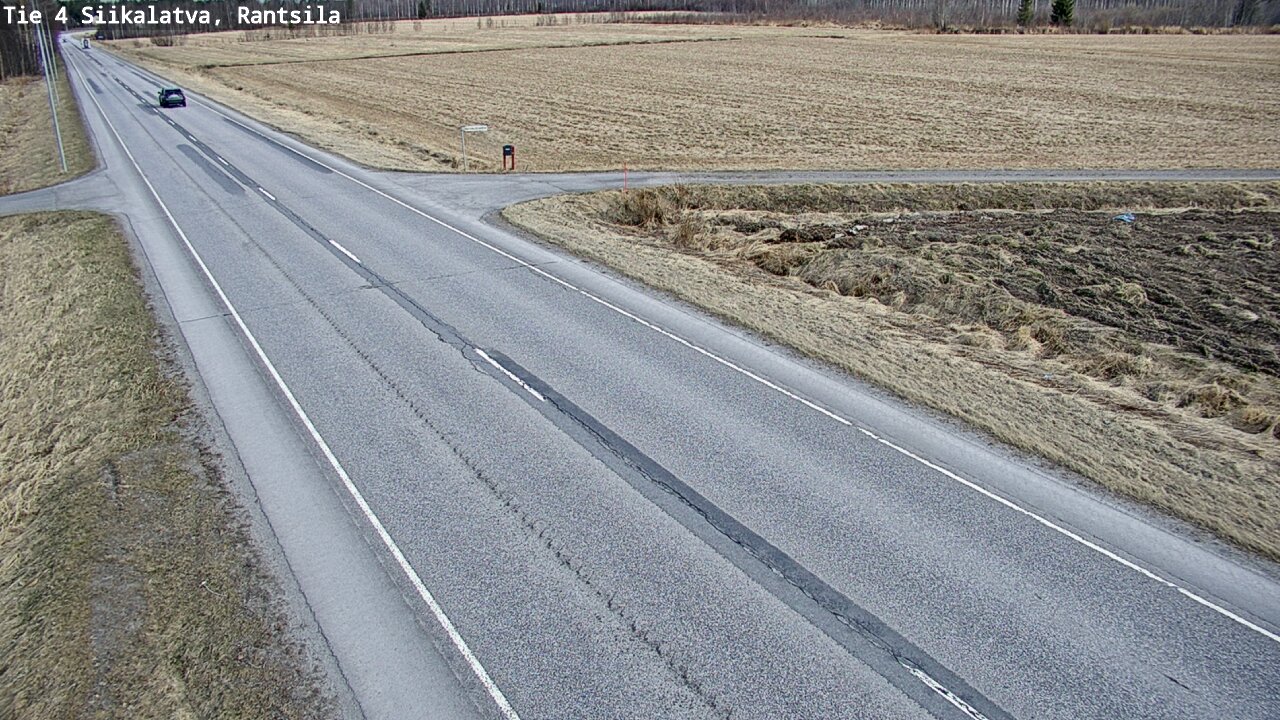 Weather Camera Image Road 4 Siikalatva, Rantsila, Siikalatva, Pohjois-Pohjanmaa