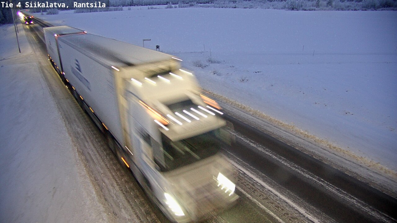 Weather Camera Image Road 4 Siikalatva, Rantsila, Siikalatva, Pohjois-Pohjanmaa