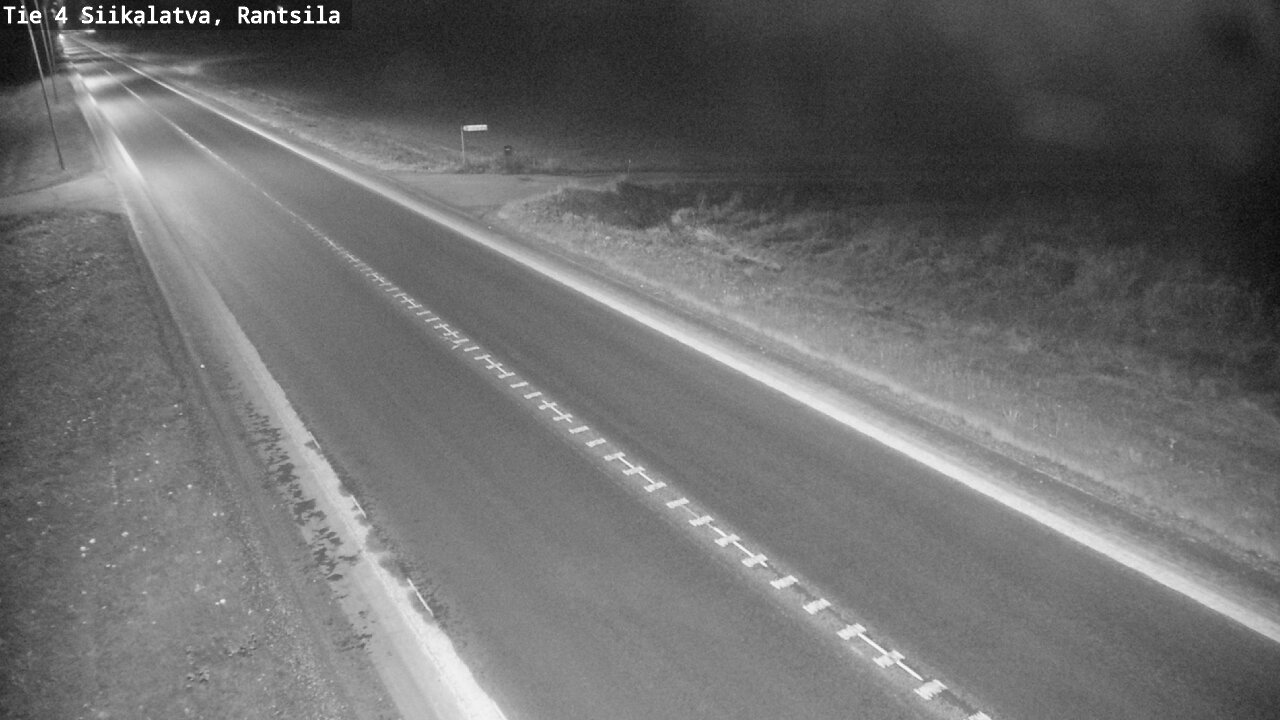 Weather Camera Image Road 4 Siikalatva, Rantsila, Siikalatva, Pohjois-Pohjanmaa