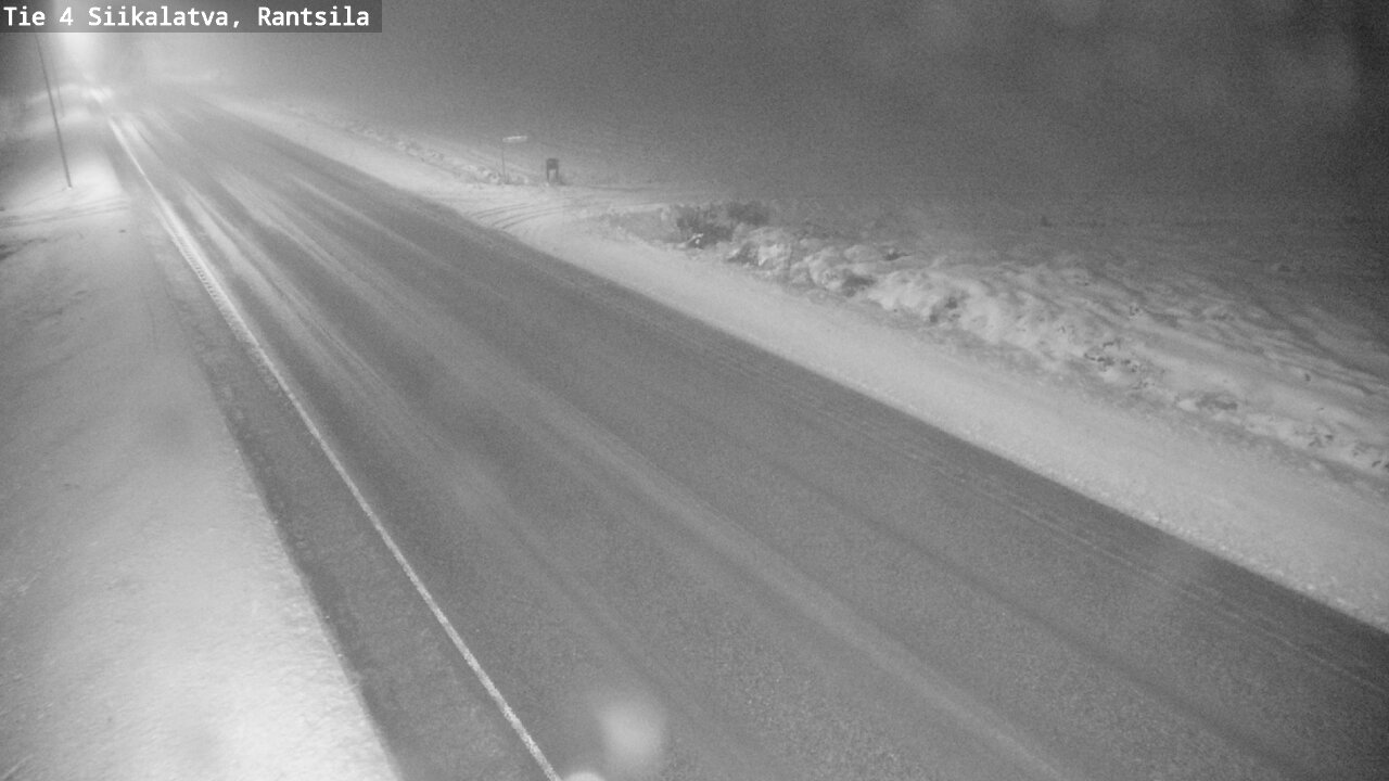 Weather Camera Image Road 4 Siikalatva, Rantsila, Siikalatva, Pohjois-Pohjanmaa