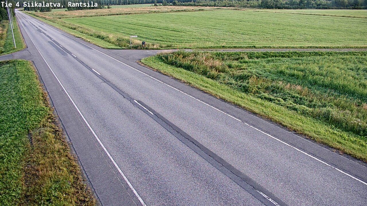 Weather Camera Image Road 4 Siikalatva, Rantsila, Siikalatva, Pohjois-Pohjanmaa
