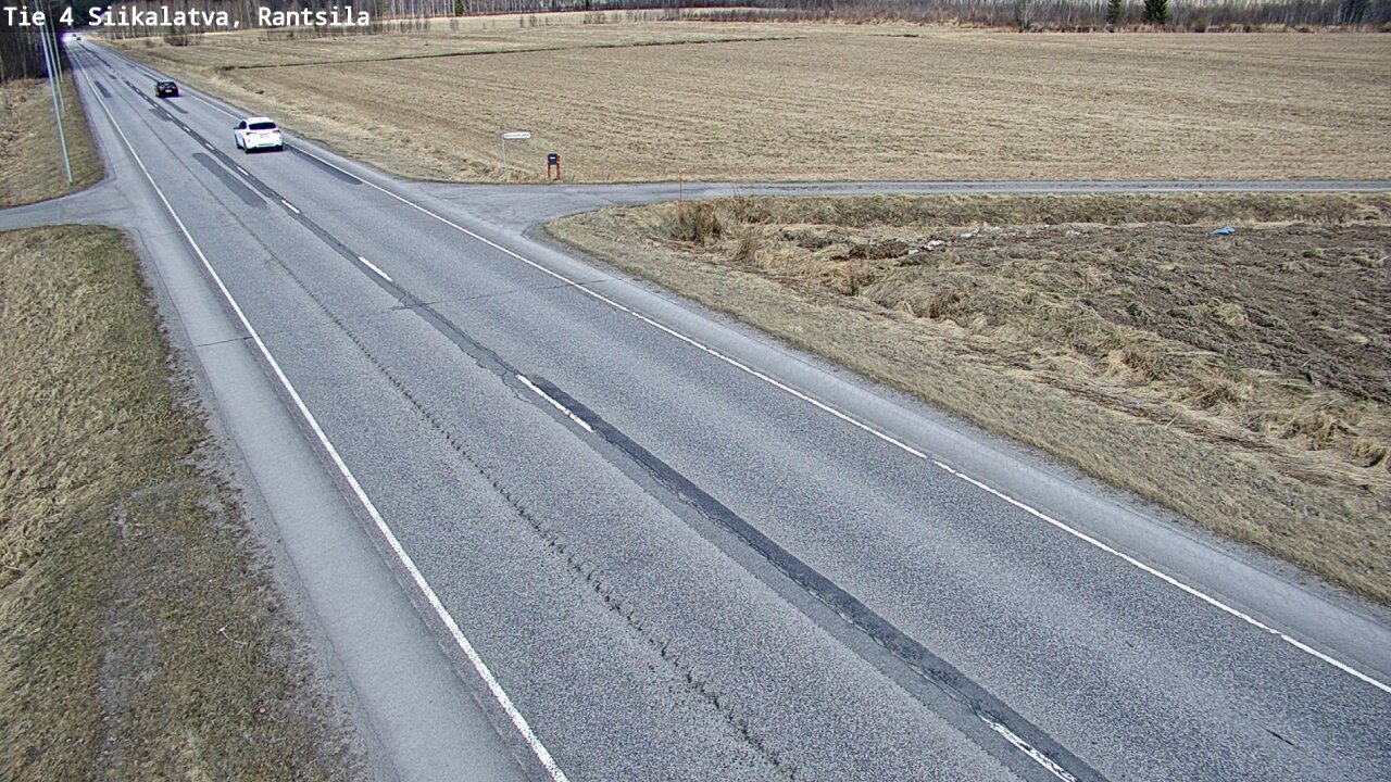 Weather Camera Image Road 4 Siikalatva, Rantsila, Siikalatva, Pohjois-Pohjanmaa