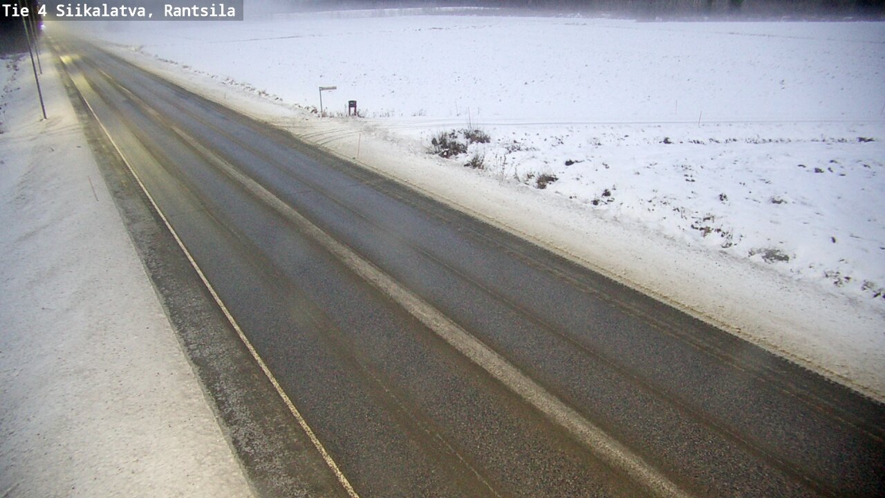 Weather Camera Image Road 4 Siikalatva, Rantsila, Siikalatva, Pohjois-Pohjanmaa