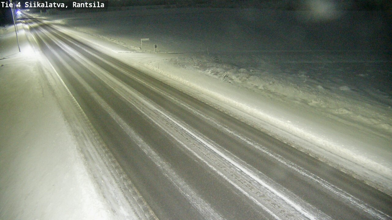 Weather Camera Image Road 4 Siikalatva, Rantsila, Siikalatva, Pohjois-Pohjanmaa