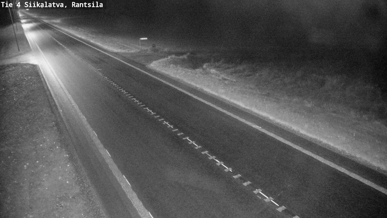 Weather Camera Image Road 4 Siikalatva, Rantsila, Siikalatva, Pohjois-Pohjanmaa