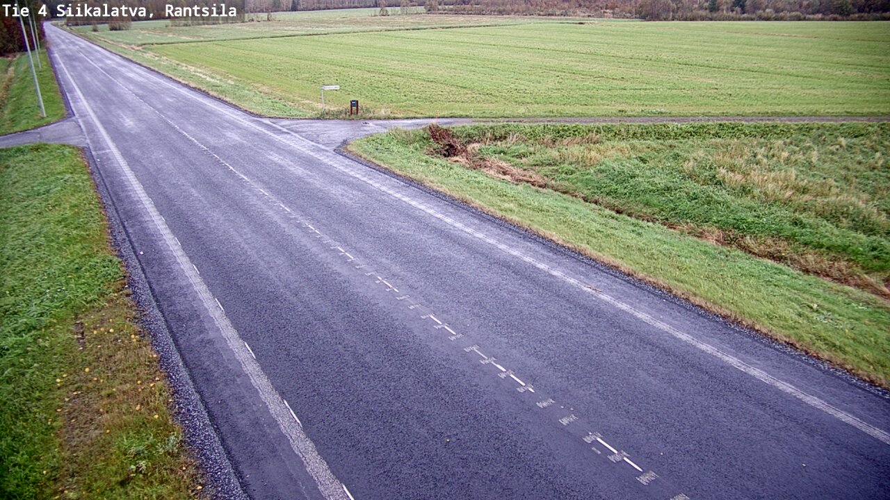 Weather Camera Image Road 4 Siikalatva, Rantsila, Siikalatva, Pohjois-Pohjanmaa