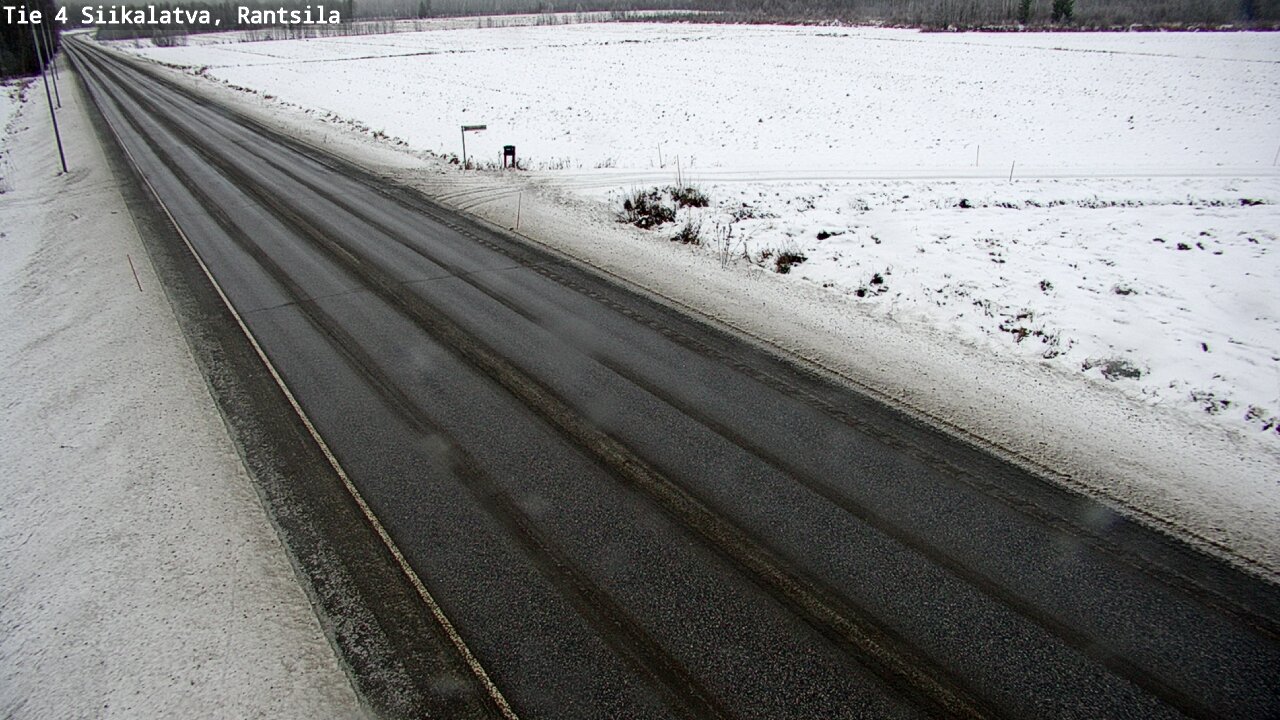 Weather Camera Image Väg 4 Siikalatva, Rantsila, Siikalatva, Pohjois-Pohjanmaa