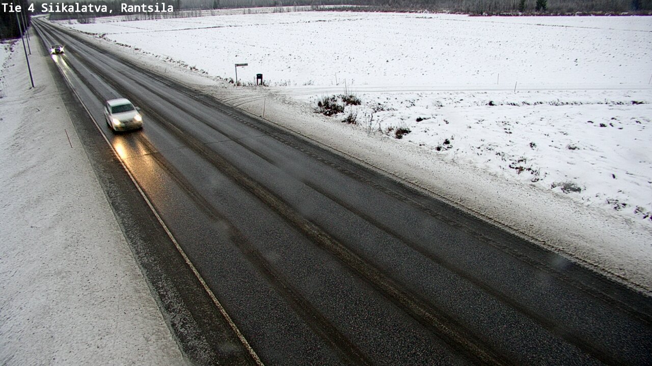 Weather Camera Image Väg 4 Siikalatva, Rantsila, Siikalatva, Pohjois-Pohjanmaa