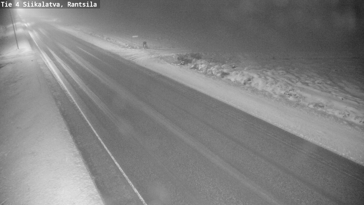 Weather Camera Image Road 4 Siikalatva, Rantsila, Siikalatva, Pohjois-Pohjanmaa