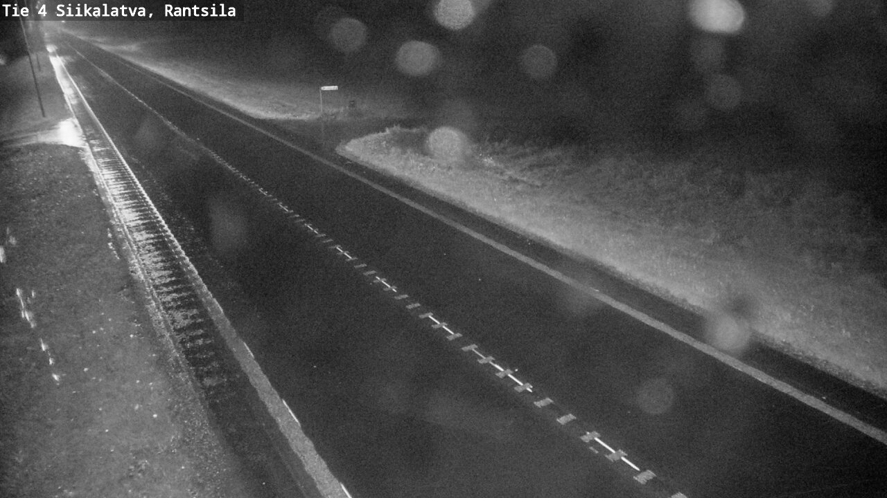 Weather Camera Image Road 4 Siikalatva, Rantsila, Siikalatva, Pohjois-Pohjanmaa