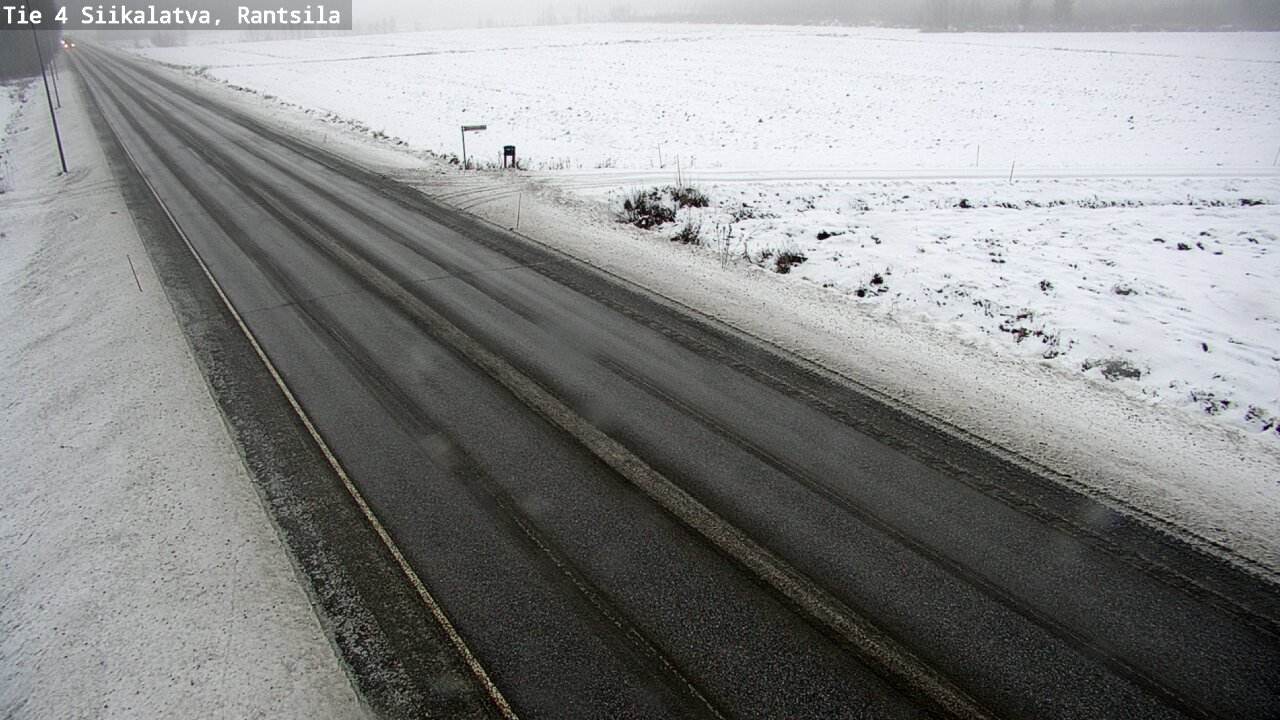 Weather Camera Image Road 4 Siikalatva, Rantsila, Siikalatva, Pohjois-Pohjanmaa