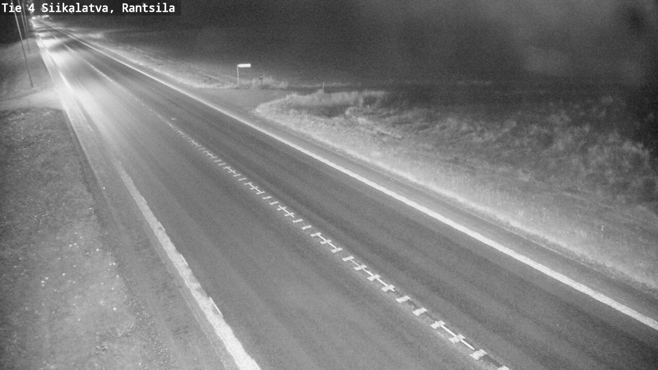 Weather Camera Image Road 4 Siikalatva, Rantsila, Siikalatva, Pohjois-Pohjanmaa