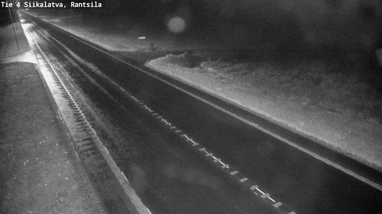 Weather Camera Image Road 4 Siikalatva, Rantsila, Siikalatva, Pohjois-Pohjanmaa