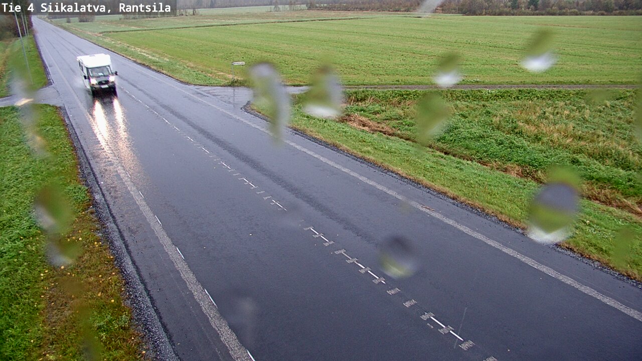 Weather Camera Image Road 4 Siikalatva, Rantsila, Siikalatva, Pohjois-Pohjanmaa