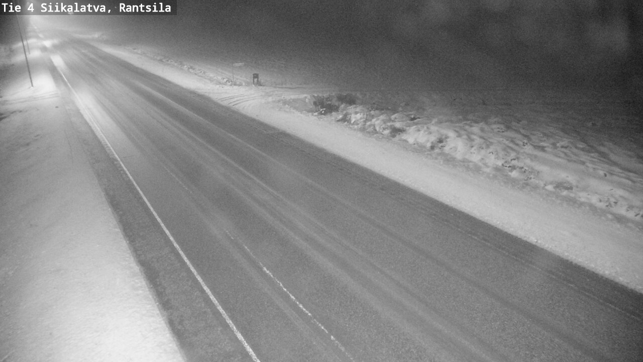 Weather Camera Image Road 4 Siikalatva, Rantsila, Siikalatva, Pohjois-Pohjanmaa