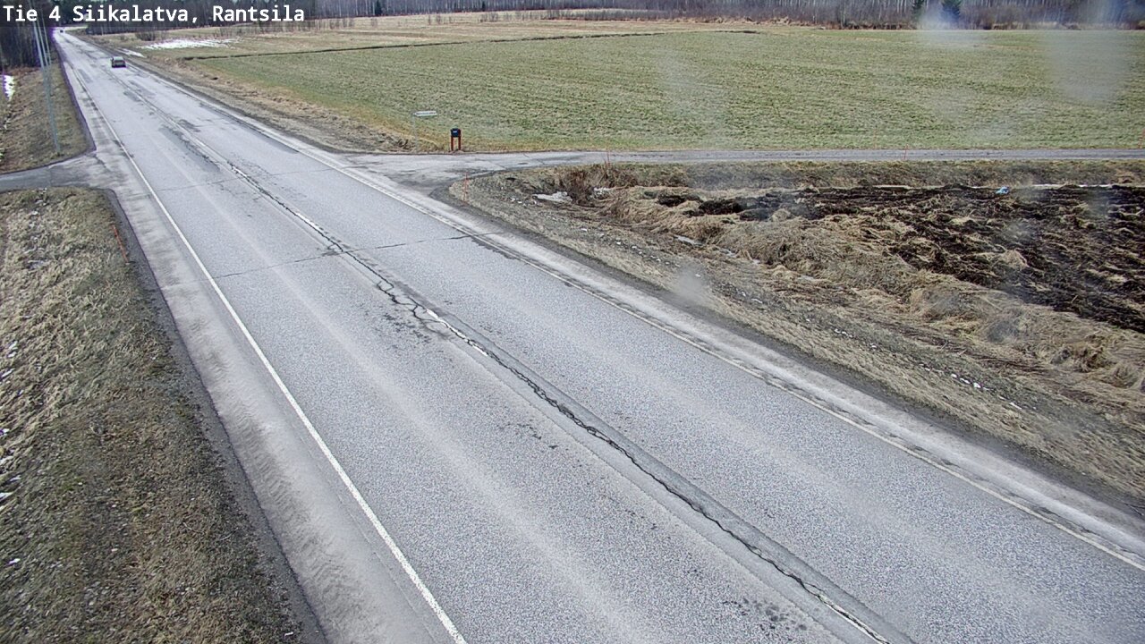 Weather Camera Image Road 4 Siikalatva, Rantsila, Siikalatva, Pohjois-Pohjanmaa