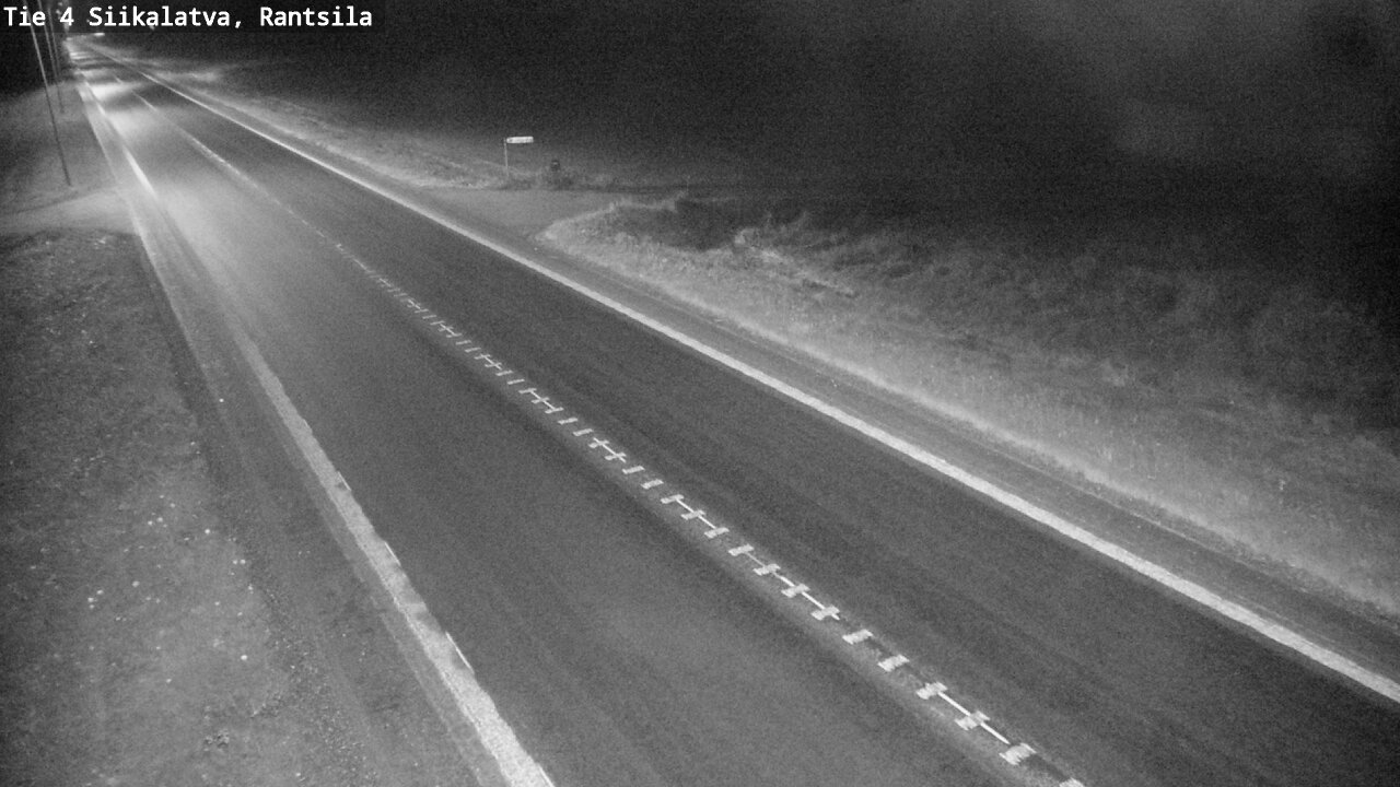 Weather Camera Image Road 4 Siikalatva, Rantsila, Siikalatva, Pohjois-Pohjanmaa