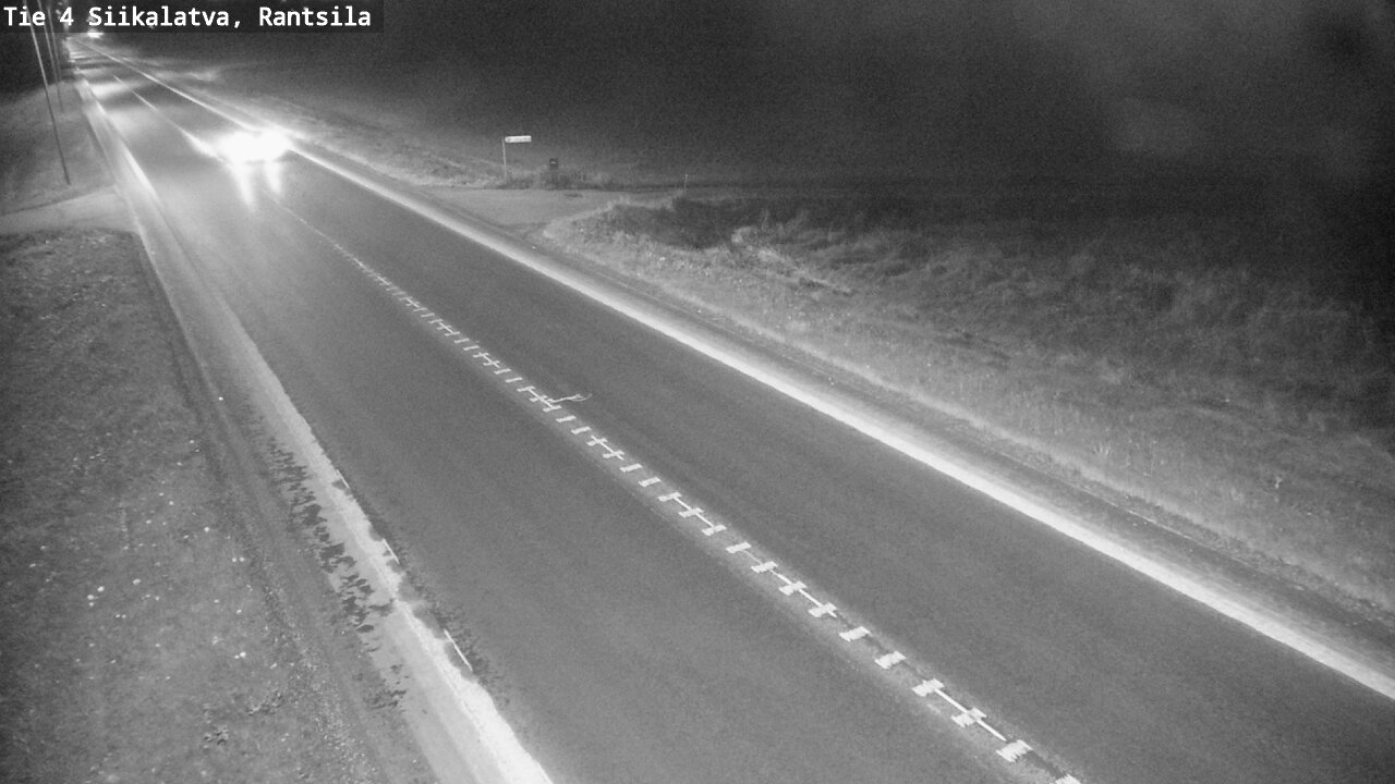 Weather Camera Image Road 4 Siikalatva, Rantsila, Siikalatva, Pohjois-Pohjanmaa