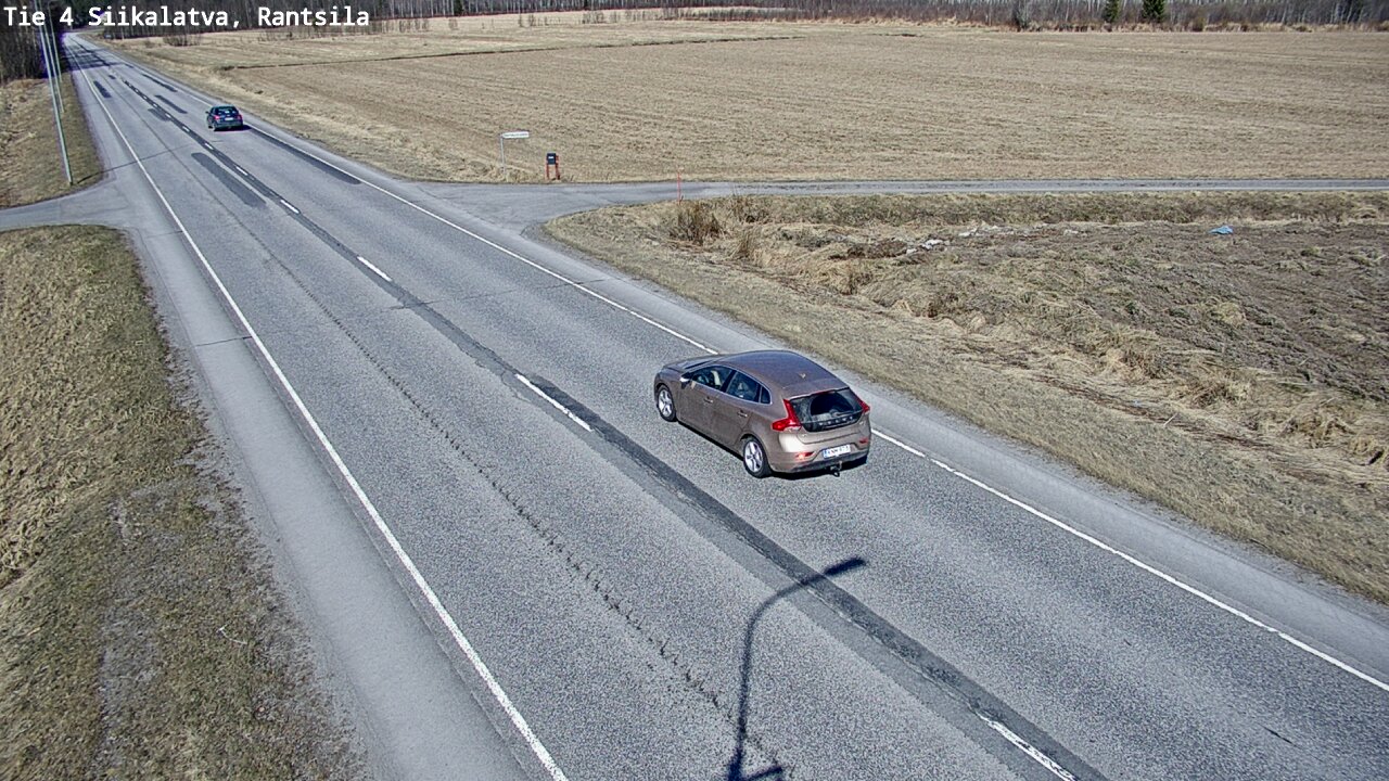 Weather Camera Image Road 4 Siikalatva, Rantsila, Siikalatva, Pohjois-Pohjanmaa