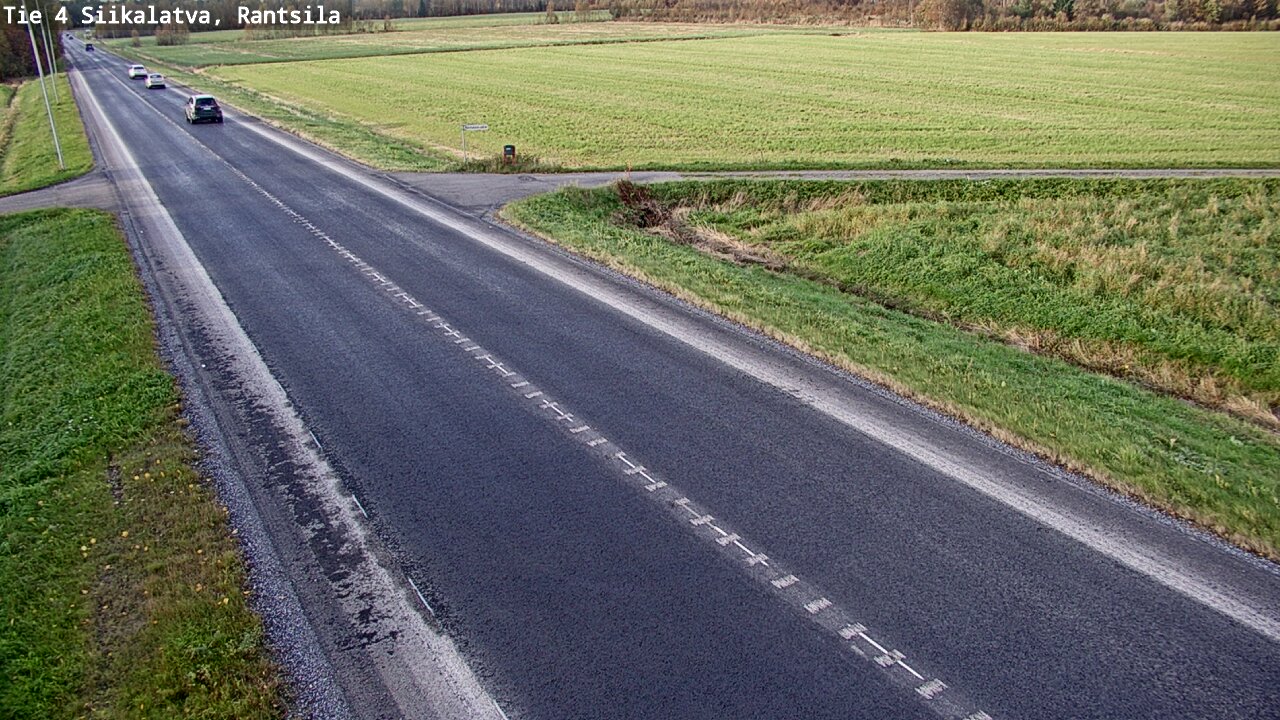 Weather Camera Image Road 4 Siikalatva, Rantsila, Siikalatva, Pohjois-Pohjanmaa