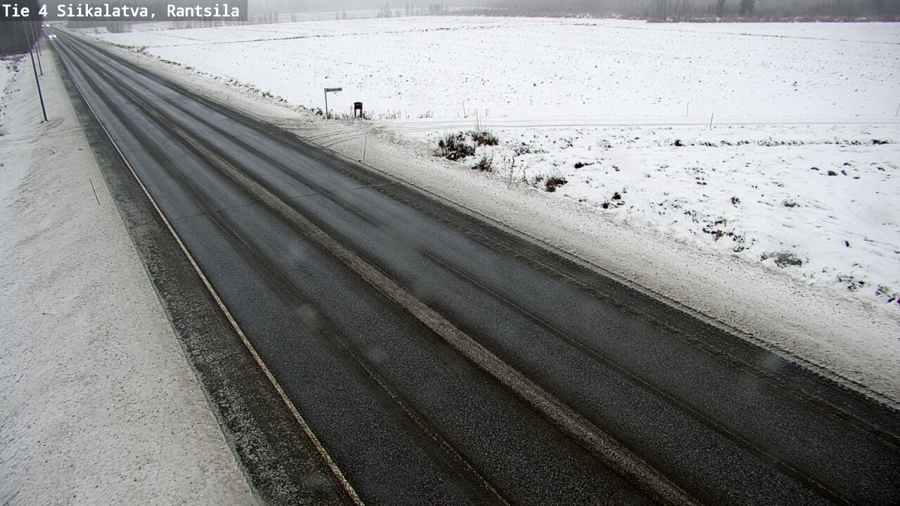Weather Camera Image Road 4 Siikalatva, Rantsila, Siikalatva, Pohjois-Pohjanmaa