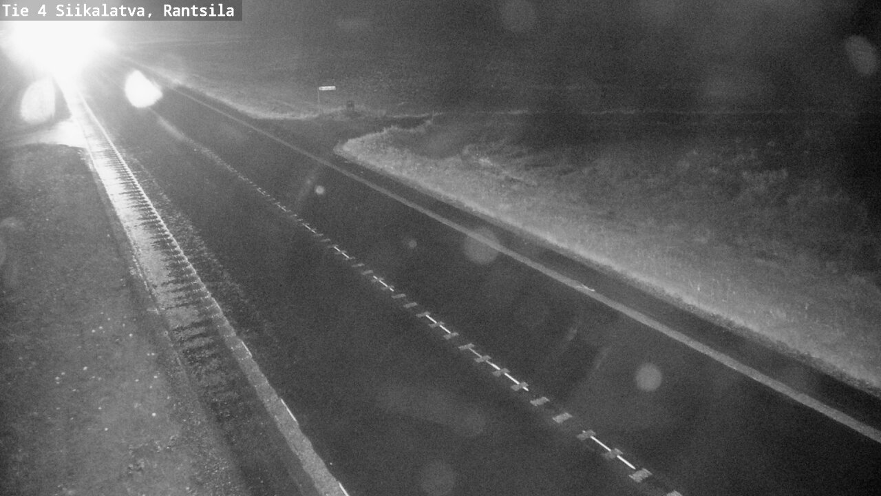 Weather Camera Image Road 4 Siikalatva, Rantsila, Siikalatva, Pohjois-Pohjanmaa