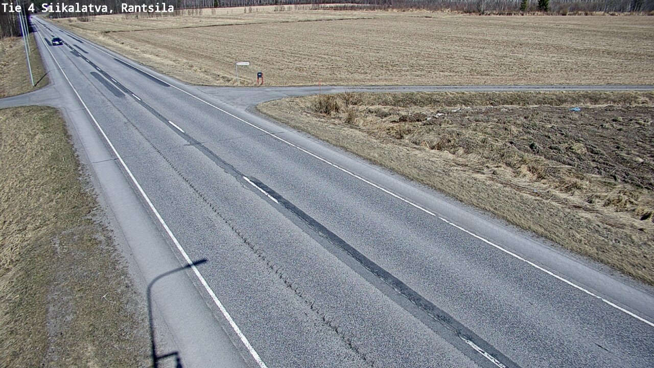 Weather Camera Image Road 4 Siikalatva, Rantsila, Siikalatva, Pohjois-Pohjanmaa