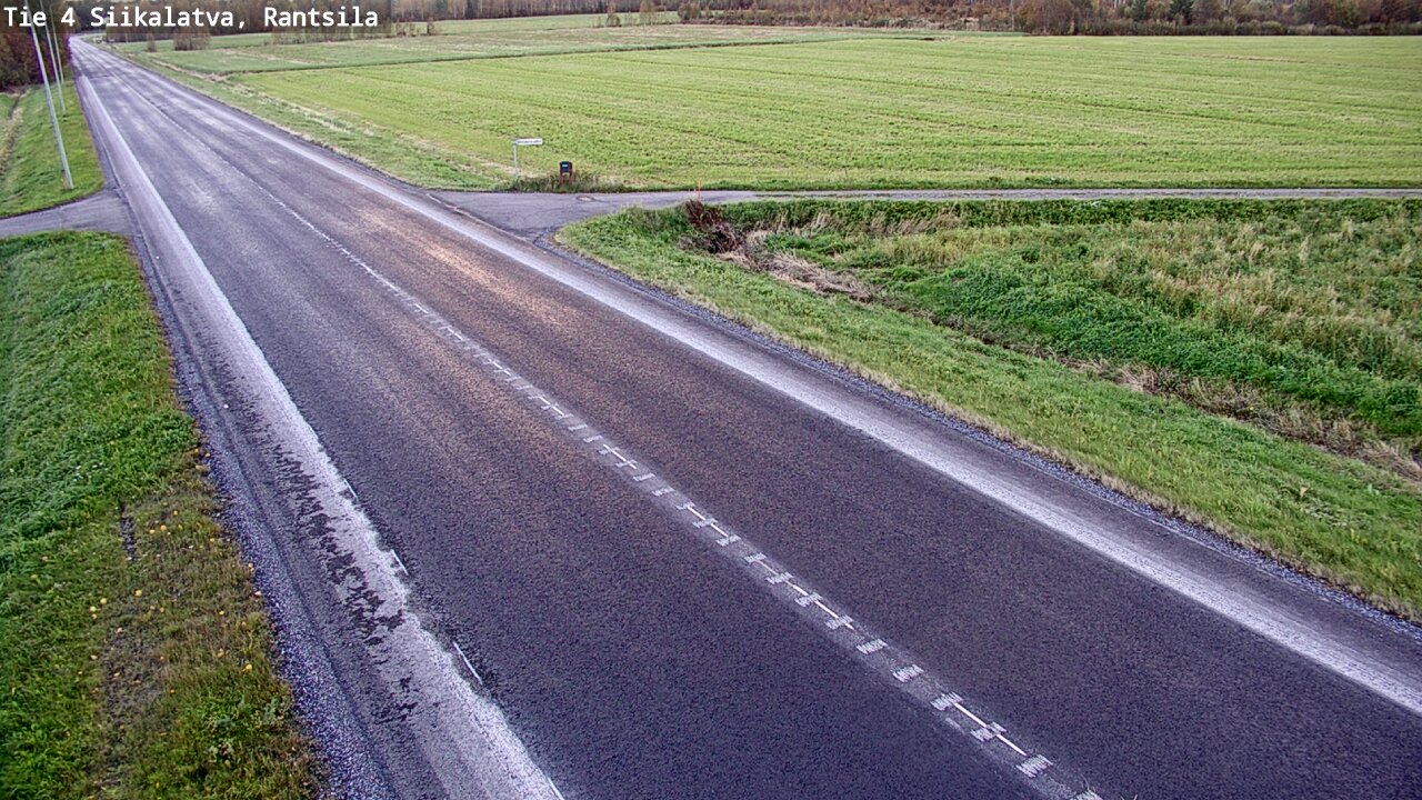 Weather Camera Image Road 4 Siikalatva, Rantsila, Siikalatva, Pohjois-Pohjanmaa