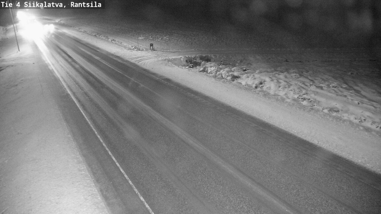 Weather Camera Image Väg 4 Siikalatva, Rantsila, Siikalatva, Pohjois-Pohjanmaa