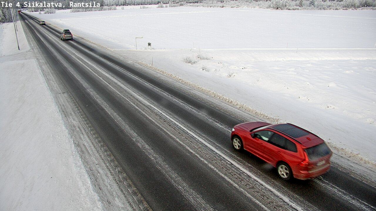 Weather Camera Image Road 4 Siikalatva, Rantsila, Siikalatva, Pohjois-Pohjanmaa