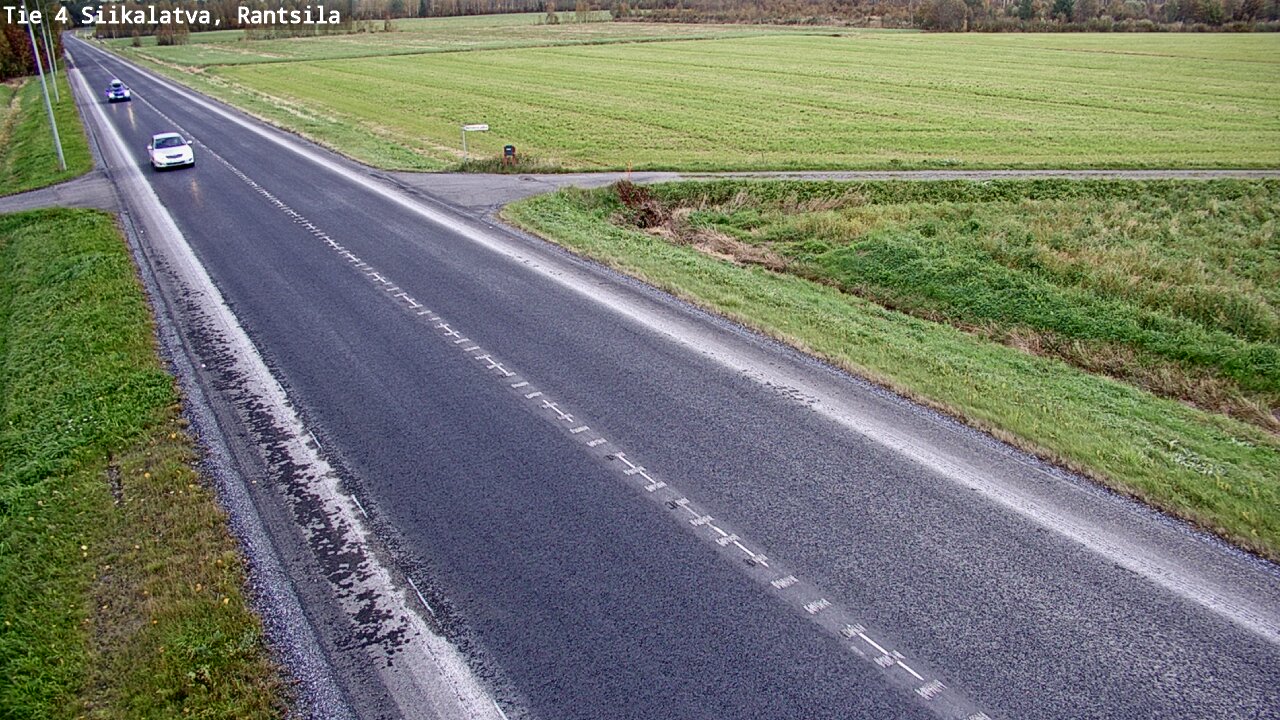 Weather Camera Image Road 4 Siikalatva, Rantsila, Siikalatva, Pohjois-Pohjanmaa