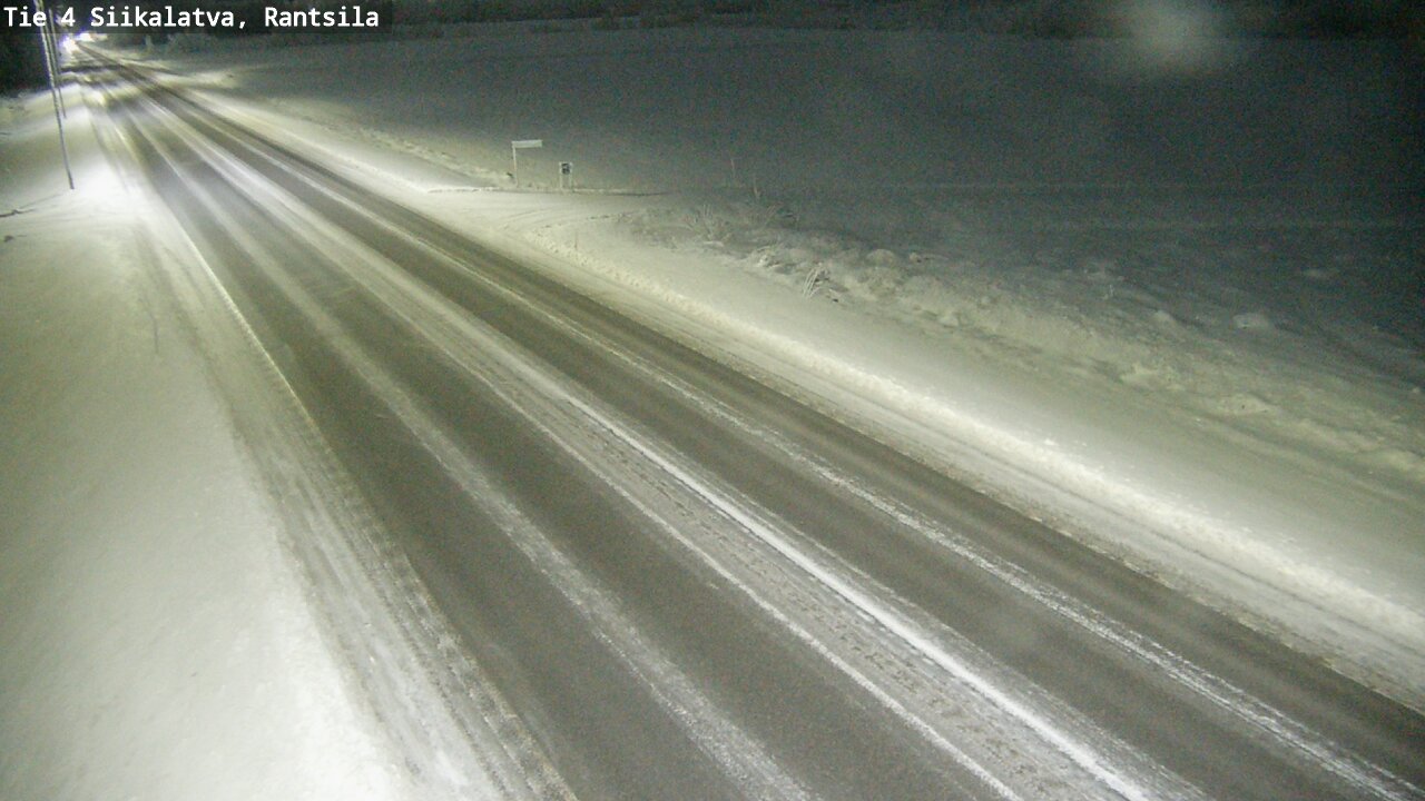Weather Camera Image Road 4 Siikalatva, Rantsila, Siikalatva, Pohjois-Pohjanmaa