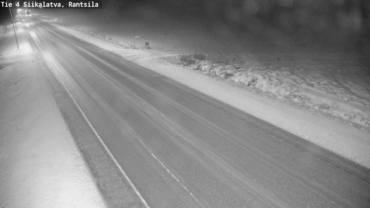 Weather Camera Image Road 4 Siikalatva, Rantsila, Siikalatva, Pohjois-Pohjanmaa